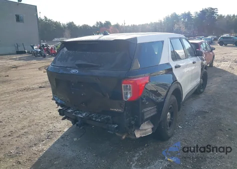 2022 Ford Police Interceptor из США, поврежденный, VIN 1FM5K8AB9NGA01978